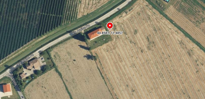 Dettaglio sismogramma INGV terremoto Vigarano Mainarda